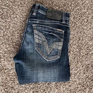 Mens Salvage Denim Slim Fit Straight Leg, Size 29x32